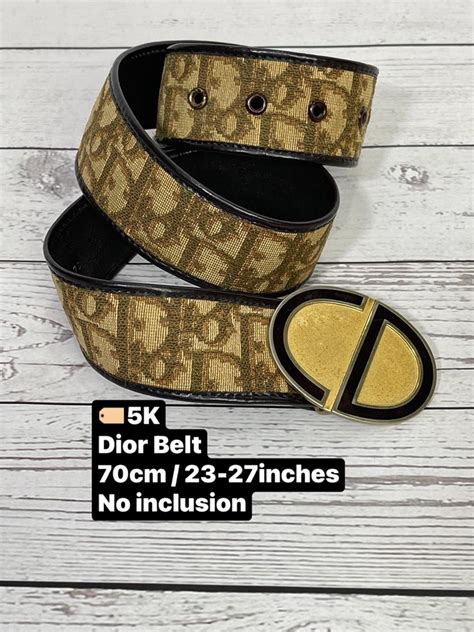 christian dior belt fake|christian dior belt vintage.